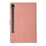 Custodia per tablet smart in ecopelle con motivo gazza in rilievo, For Samsung Galaxy Tab S10 FE / S9 FE, For Samsung Galaxy Tab S11, For Samsung Galaxy Tab S10 / S9 / S8