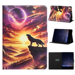 Custodia per tablet smart in ecopelle con texture litchi e verniciatura Voltage., For iPad 10.2 2021 / 10.5 2019, For iPad 9.7 2018 / 2017
