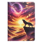 Custodia per tablet smart in ecopelle con texture litchi e verniciatura Voltage., For iPad 10.2 2021 / 10.5 2019, For iPad 9.7 2018 / 2017