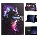 Custodia per tablet smart in ecopelle con texture litchi e verniciatura Voltage., For iPad 10.2 2021 / 10.5 2019, For iPad 9.7 2018 / 2017