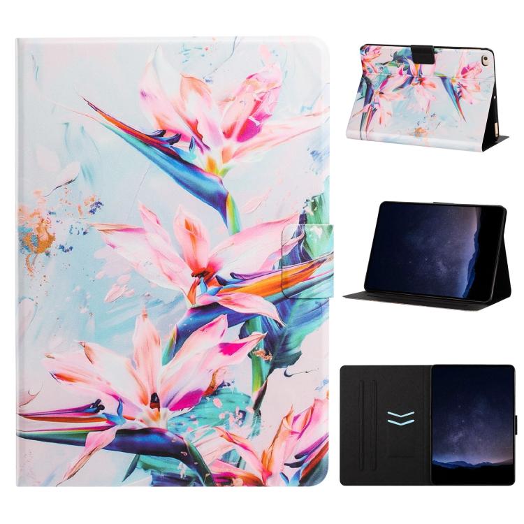 Custodia per tablet smart in ecopelle con texture litchi e verniciatura Voltage., For iPad 10.2 2021 / 10.5 2019, For iPad 9.7 2018 / 2017