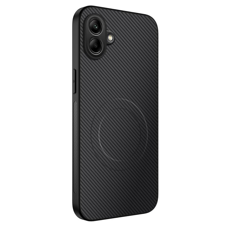 Custodia per telefono ibrida in PC e TPU con texture in fibra di carbonio magnetica serie WANLONFENG TQ, For Samsung Galaxy A56 5G, For Samsung Galaxy A26 5G, For Samsung Galaxy A36 5G, For Samsung Galaxy A16 5G, For Samsung Galaxy A06 4G              ...