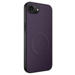 Custodia per telefono ibrida in PC e TPU con texture in fibra di carbonio magnetica serie WANLONFENG TQ, For iPhone 17e / 16e, For iPhone 17 Pro Max, For iPhone 17 Pro, For iPhone 17, For iPhone Air, For iPhone 16 Pro Max