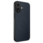 Custodia per telefono ibrida in PC e TPU con texture in fibra di carbonio magnetica serie WANLONFENG TQ, For iPhone 16 Pro, For iPhone 16, For iPhone 15 Pro Max, For iPhone 15 Pro, For iPhone 15, For iPhone 14