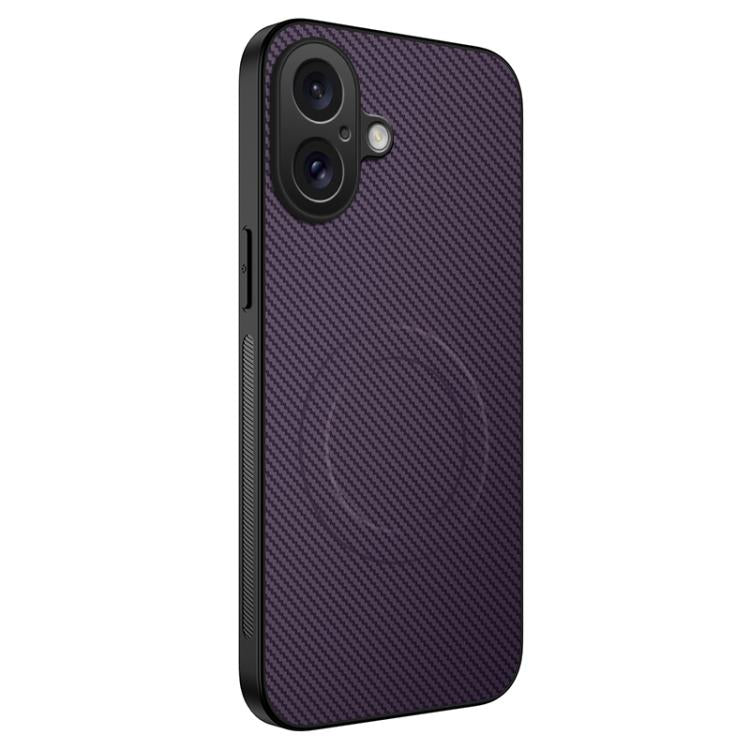 Custodia per telefono ibrida in PC e TPU con texture in fibra di carbonio magnetica serie WANLONFENG TQ, For iPhone 16 Pro, For iPhone 16, For iPhone 15 Pro Max, For iPhone 15 Pro, For iPhone 15, For iPhone 14