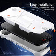 Custodia protettiva XDcase Mecha Style con telaio centrale in TPU e cover frontale in PC., For Nintendo Switch 2