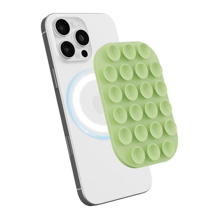 Supporto magnetico per telefono in silicone riutilizzabile
