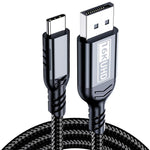 Cavo adattatore Thunderbolt WG226 da Type-C a DP 2.1 per display Ultra HD 16K con logo., 1.5m, 1.8m