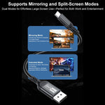 Cavo adattatore Thunderbolt WG226 da Type-C a DP 2.1 per display Ultra HD 16K con logo., 1.5m, 1.8m