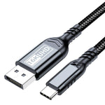 Cavo adattatore Thunderbolt WG226 da Type-C a DP 2.1 per display Ultra HD 16K con logo., 1.5m, 1.8m