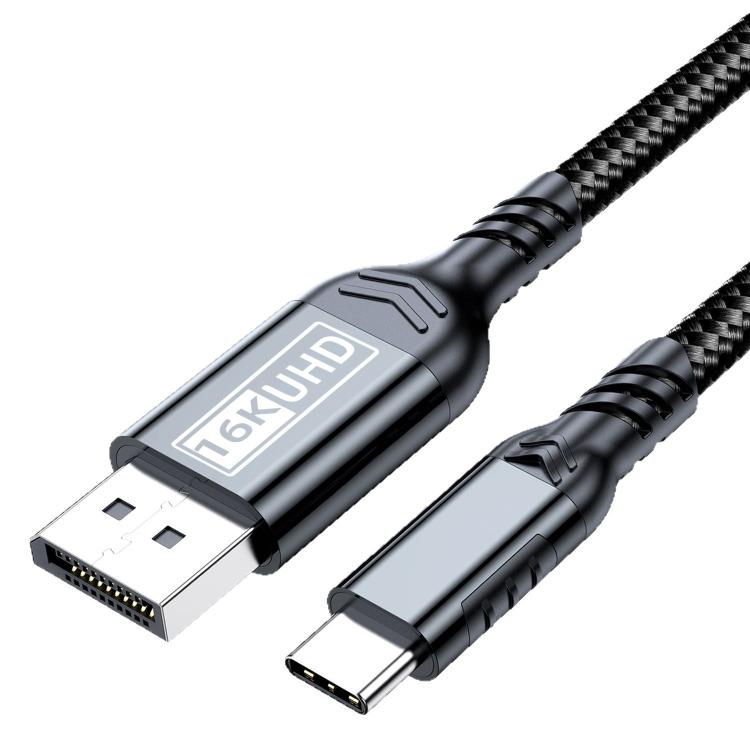 Cavo adattatore Thunderbolt WG226 da Type-C a DP 2.1 per display Ultra HD 16K con logo., 1.5m, 1.8m