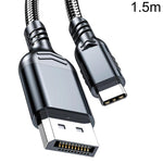 Cavo adattatore Thunderbolt WG226 per display Ultra HD 16K Type-C a DP 2.1, senza logo., 1.5m No Logo, 1.8m No Logo
