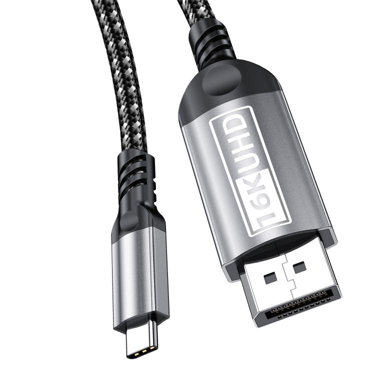 Cavo adattatore per monitor WG228 da Type-C a DP 2.1 per risoluzione 16K Ultra HD., 2m