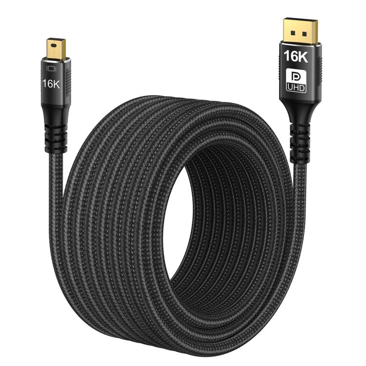 WG233 Mini DP to DP1.4 16K HD Video Adapter Cable, 16K-1m, 16K-2m, 16K-3m