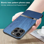 Cover per telefono con texture Bionic Tree a copertura totale, For iPhone 15 Pro Max, For iPhone 15 Pro, For iPhone 15 Plus, For iPhone 15
