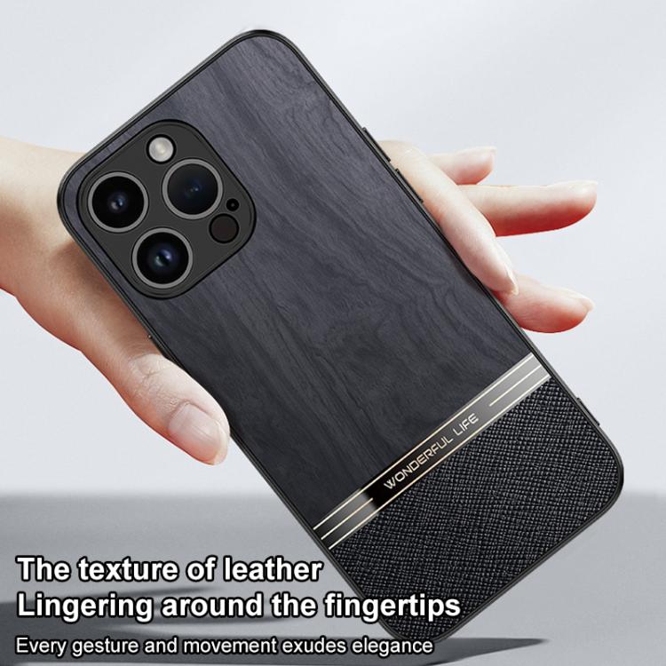 Cover per telefono con texture Bionic Tree a copertura totale, For iPhone 15 Pro Max, For iPhone 15 Pro, For iPhone 15 Plus, For iPhone 15
