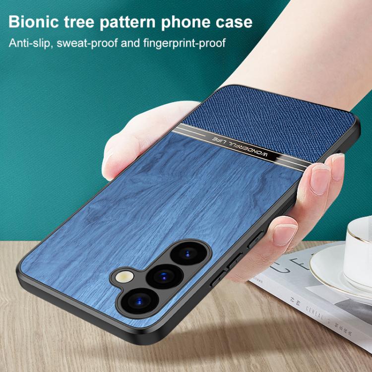 Cover per telefono con texture Bionic Tree a copertura totale, For Samsung Galaxy S24 5G