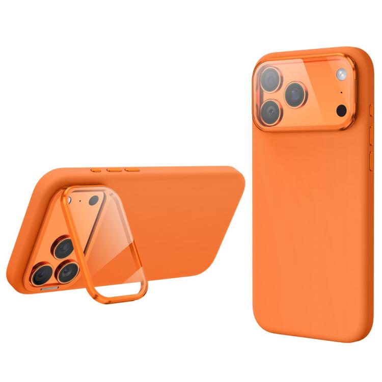 Custodia per telefono antiurto magnetica in silicone liquido con copriobiettivo e supporto., For iPhone 17 Pro Max, For iPhone 17 Pro, For iPhone 17, For iPhone 16 Pro Max