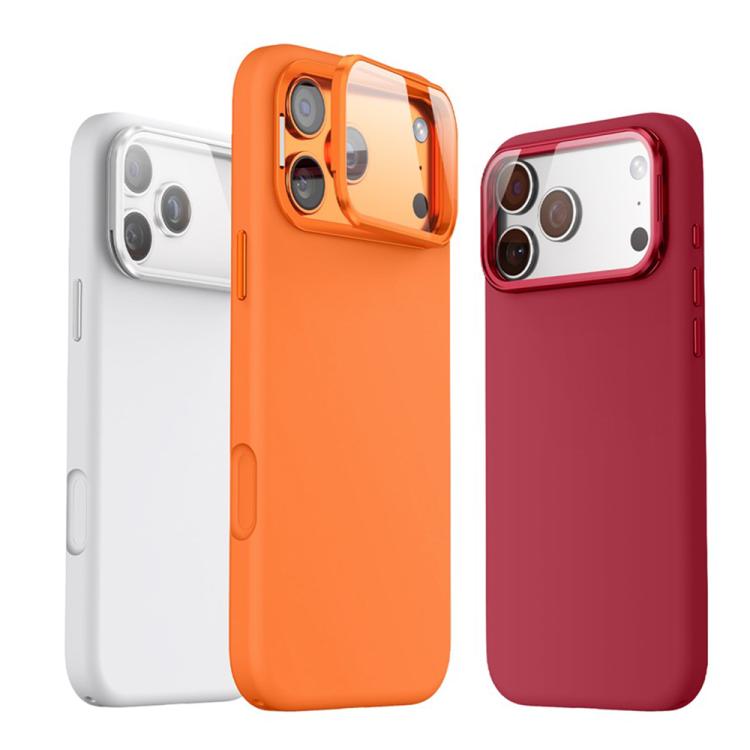 Custodia per telefono antiurto magnetica in silicone liquido con copriobiettivo e supporto., For iPhone 17 Pro Max, For iPhone 17 Pro, For iPhone 17, For iPhone 16 Pro Max