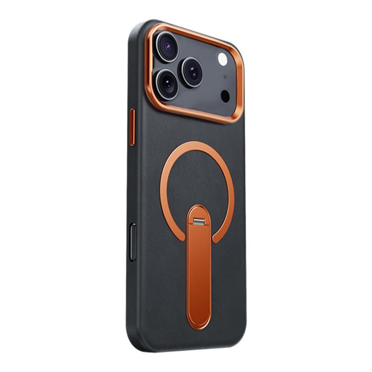 Custodia per telefono magnetica a cerchio sottile con rotazione a 360 gradi e contrasto cromatico., For iPhone 17 Pro Max, For iPhone 17 Pro, For iPhone 16 Pro Max