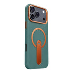 Custodia per telefono magnetica a cerchio sottile con rotazione a 360 gradi e contrasto cromatico., For iPhone 17 Pro Max, For iPhone 17 Pro, For iPhone 16 Pro Max
