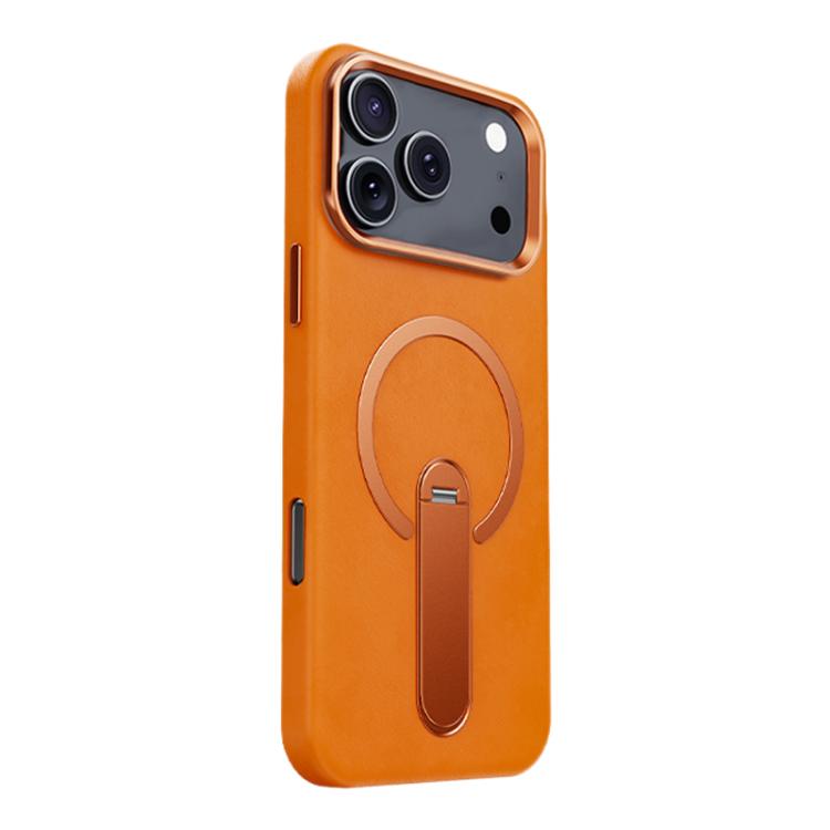 Custodia per telefono magnetica a cerchio sottile con rotazione a 360 gradi e contrasto cromatico., For iPhone 17 Pro Max, For iPhone 17 Pro, For iPhone 16 Pro Max