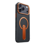 Custodia per telefono magnetica a cerchio sottile con rotazione a 360 gradi e contrasto cromatico., For iPhone 17 Pro Max, For iPhone 17 Pro, For iPhone 16 Pro Max