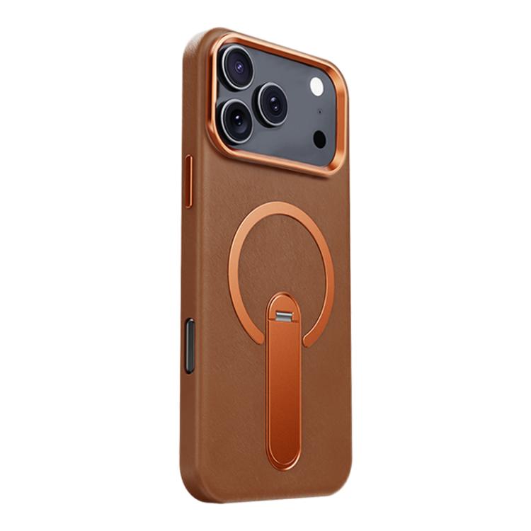 Custodia per telefono magnetica a cerchio sottile con rotazione a 360 gradi e contrasto cromatico., For iPhone 17 Pro Max, For iPhone 17 Pro, For iPhone 16 Pro Max