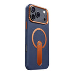 Custodia per telefono magnetica a cerchio sottile con rotazione a 360 gradi e contrasto cromatico., For iPhone 17 Pro Max, For iPhone 17 Pro, For iPhone 16 Pro Max