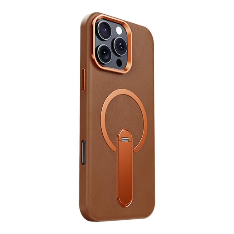 Custodia per telefono magnetica a cerchio sottile con rotazione a 360 gradi e contrasto cromatico., For iPhone 16 Pro, For iPhone 15 Pro Max