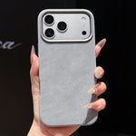 Custodia magnetica per telefono in pelle a tinta unita con copertura completa., For iPhone 17 Pro Max, For iPhone 17 Pro, For iPhone 16 Pro Max, For iPhone 16 Pro