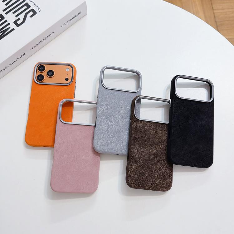 Custodia magnetica per telefono in pelle a tinta unita con copertura completa., For iPhone 15 Pro Max, For iPhone 15 Pro