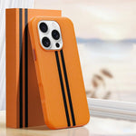 Custodia magnetica per telefono Boundless Rock Sand Starting Line Series con colori a contrasto, For iPhone 16 Pro
