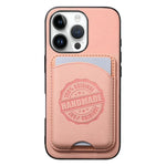 Cover magnetica per telefono in ecopelle vegana con trama twill e porta carte removibile., For iPhone 14 Pro, For iPhone 14 Pro Max, For iPhone 13 Pro Max