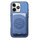 Cover magnetica per telefono in ecopelle vegana con trama twill e porta carte removibile., For iPhone 12 Pro Max, For iPhone 12 Pro, For iPhone 11 Pro Max