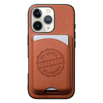 Cover magnetica per telefono in ecopelle vegana con trama twill e porta carte removibile., For iPhone 12 Pro Max, For iPhone 12 Pro, For iPhone 11 Pro Max