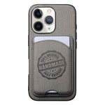 Cover magnetica per telefono in ecopelle vegana con trama twill e porta carte removibile., For iPhone 12 Pro Max, For iPhone 12 Pro, For iPhone 11 Pro Max