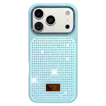 Custodia per telefono antiurto in TPU + PC con strass in resina e emblema in metallo., For iPhone 17 Pro Max, For iPhone 17 Pro, For iPhone 17, For iPhone Air