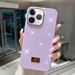 Custodia per telefono antiurto in TPU + PC con strass in resina e emblema in metallo., For iPhone 12 Pro, For iPhone 11 Pro Max, For iPhone 11