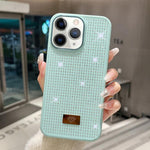 Custodia per telefono antiurto in TPU + PC con strass in resina e emblema in metallo., For iPhone 12 Pro, For iPhone 11 Pro Max, For iPhone 11