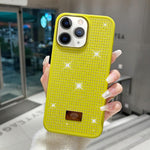 Custodia per telefono antiurto in TPU + PC con strass in resina e emblema in metallo., For iPhone 12 Pro, For iPhone 11 Pro Max, For iPhone 11
