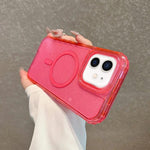 Custodia magnetica glitter 3 in 1 per iPhone