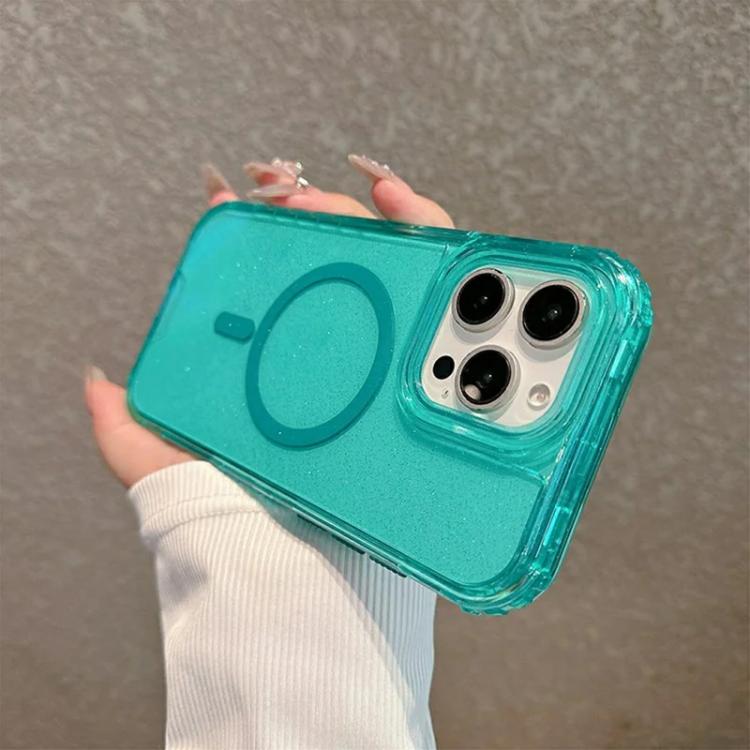 Custodia magnetica glitter 3 in 1 per iPhone