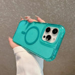 Custodia magnetica glitter 3 in 1 per iPhone 16