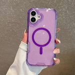 Custodia magnetica glitter 3 in 1 per iPhone 17 e Air