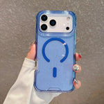Custodia magnetica glitter 3 in 1 per iPhone 17 e Air