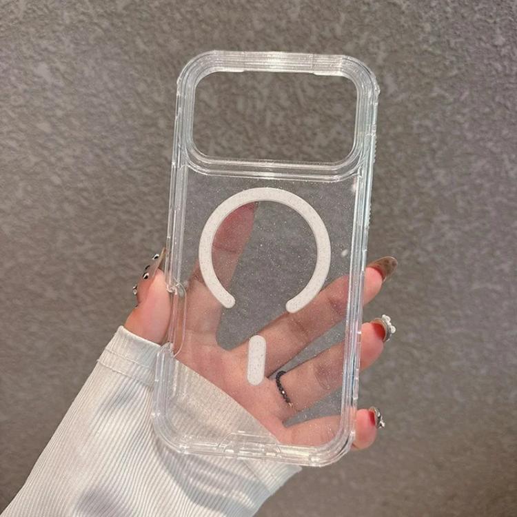 Custodia magnetica glitter 3 in 1 per iPhone 17 e Air