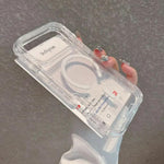 Custodia magnetica glitter 3 in 1 per iPhone 17 e Air