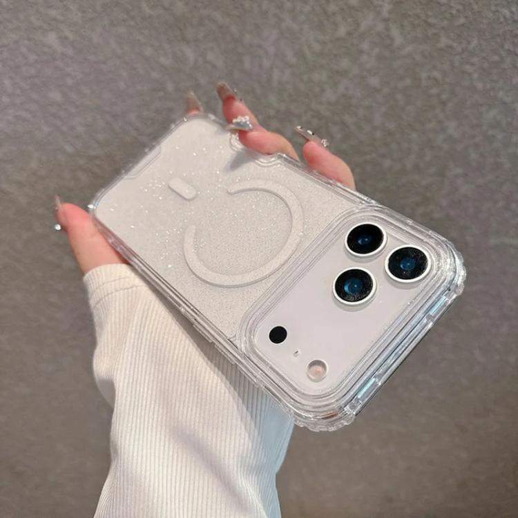 Custodia magnetica glitter 3 in 1 per iPhone 17 e Air