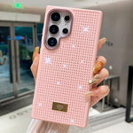 Custodia per telefono antiurto in TPU + PC con strass in resina e emblema in metallo., For Samsung Galaxy S25 Ultra 5G, For Samsung Galaxy S24 Ultra 5G, For Samsung Galaxy S23 Ultra 5G, For Samsung Galaxy S22 Ultra 5G